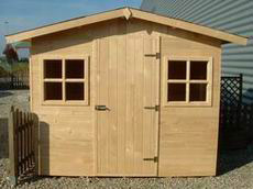 Garden Shed 2,4m x 2,4m wall 20mm
