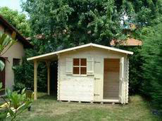 Garden Shed 3m x 3m wall 28mm